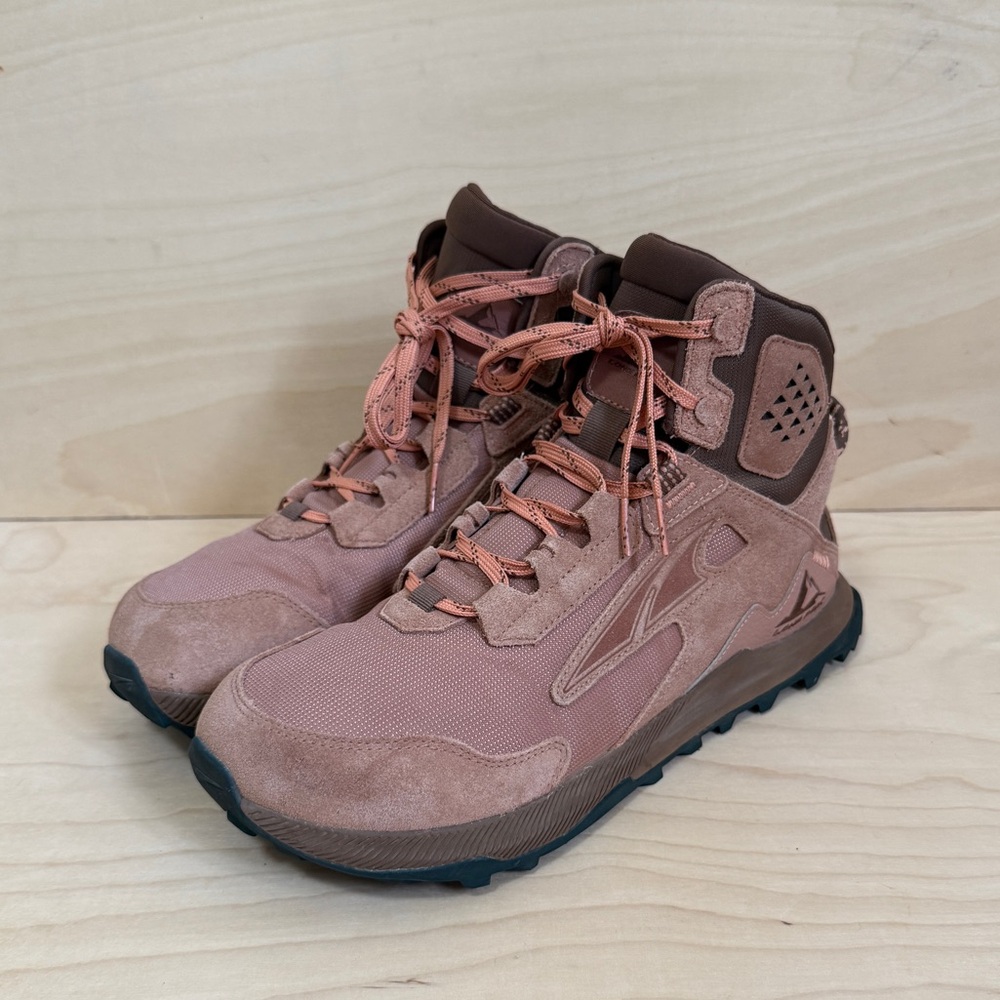 ✅NEW Altra lone peak pink/tan/rose Hiking trail Boots - Picture 2 of 10